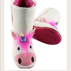 Unicorn Toast Toez Boots Xs 6-7